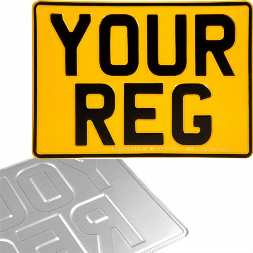 Pressed Car Plates