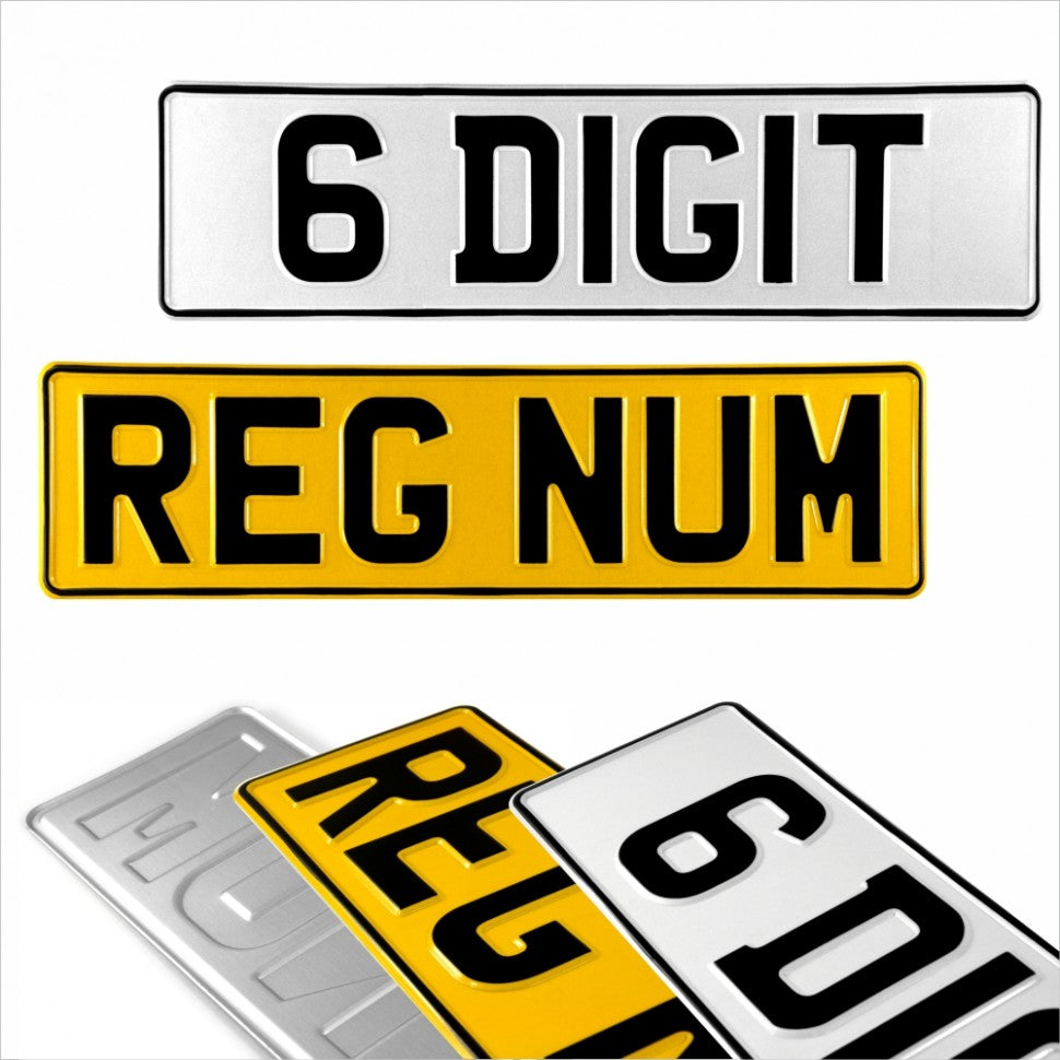 Pressed Car Plates