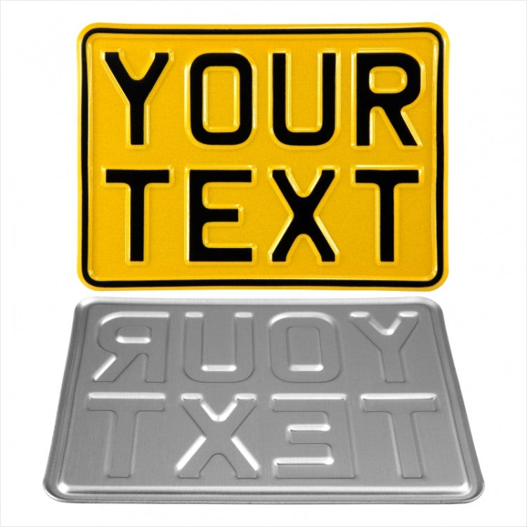 Pressed Motorbike Plates