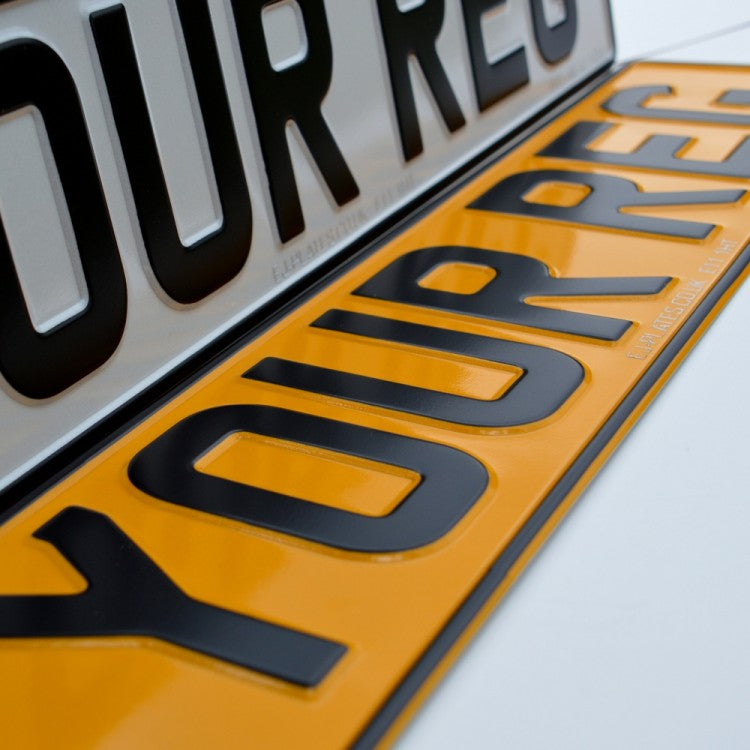 Pressed Car Plates