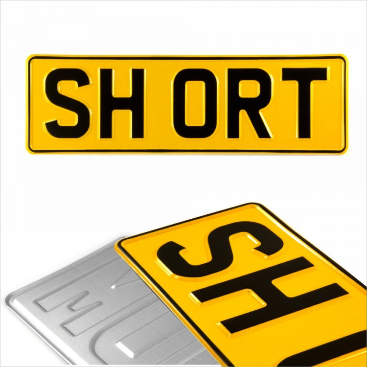 Pressed Car Plates