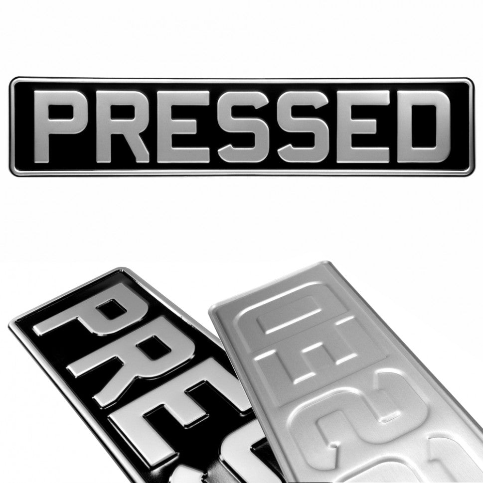Pressed Car Plates