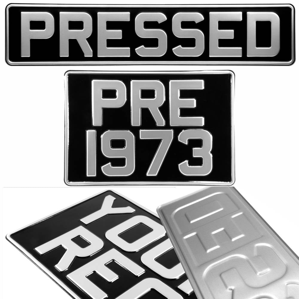 Pressed Car Plates