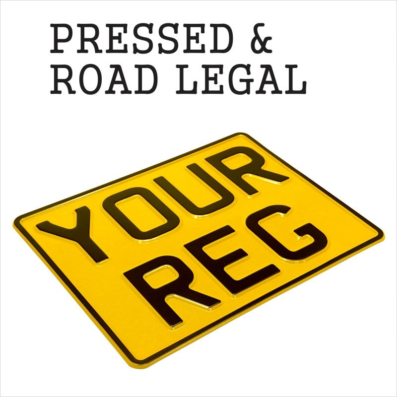 Pressed Motorbike Plates