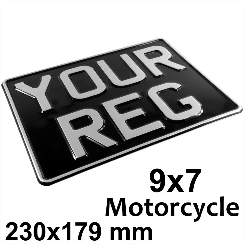 Pressed Motorbike Plates